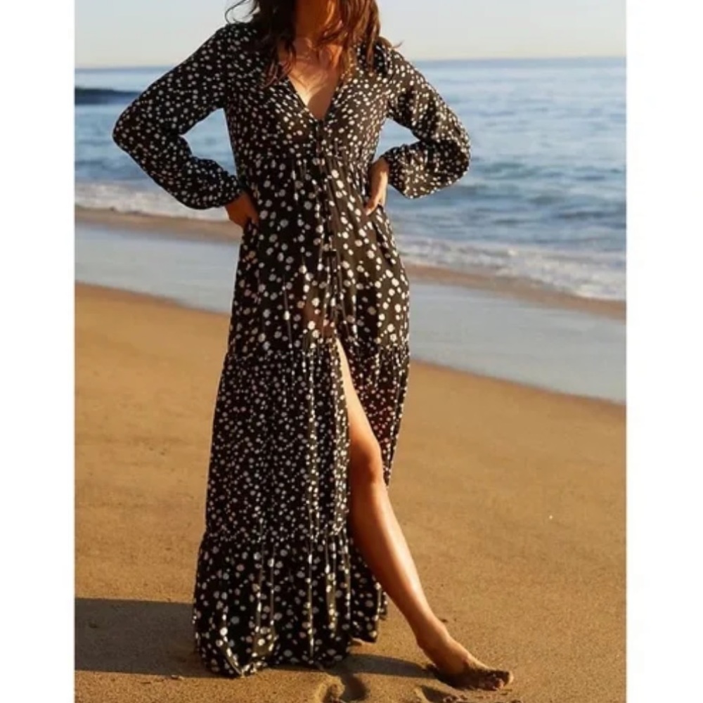 Maaji Cover Up Dress Kimono Size Medium